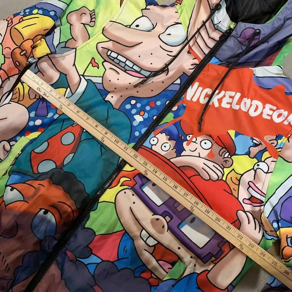Members‎ Only x Nickelodeon Rugrats Jacket Adult Large Full Zip Cartoons Mens